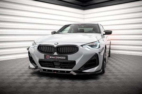 FOR BMW - 2 SERIES - G42 - M-PACK - FRONT SPLITTER - V2