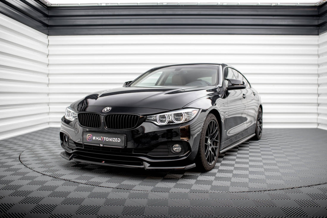 Front Splitter V.2 suitable for BMW 4 Coupe / Gran Coupe / Cabrio F32 / F36 / F33