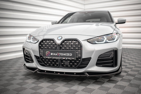 FOR BMW - 4 / I4 GRAN COUPE M-PACK / M440I G26 - FRONT SPLITTER - V2