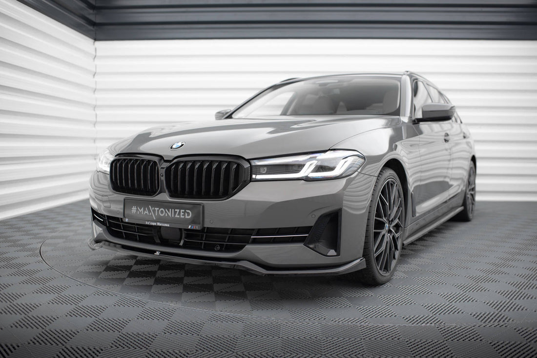 Front Splitter V.2 suitable for BMW 5 G30 / G31 Facelift