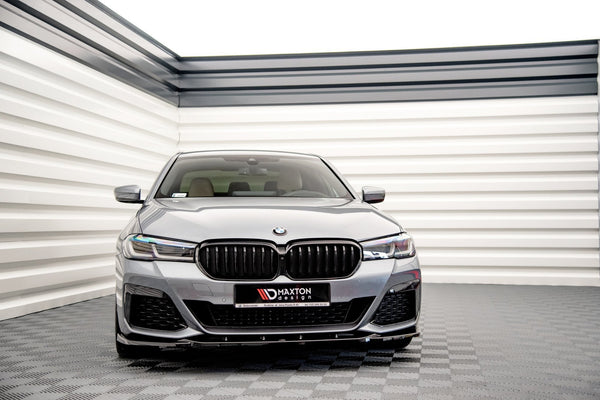 FOR BMW - 5 SERIES - G30 / G31 - M PACK - FACELIFT - FRONT SPLITTER V2
