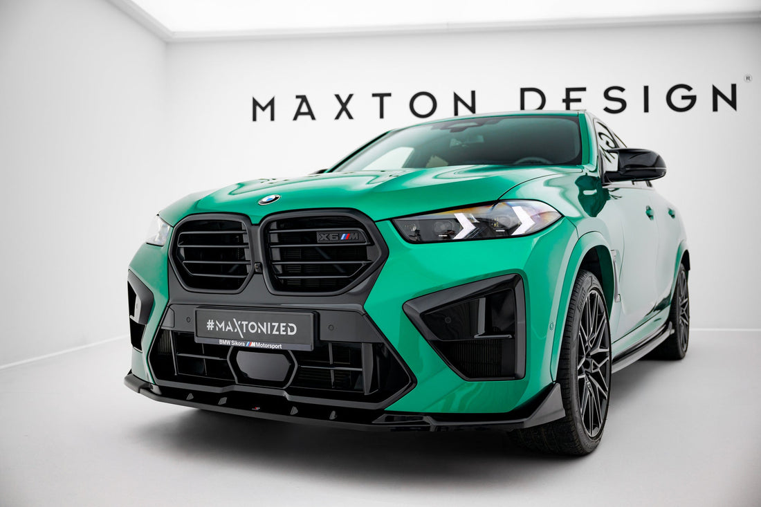 FOR BMW - X6 M F96 FACELIFT - FRONT SPLITTER - V2