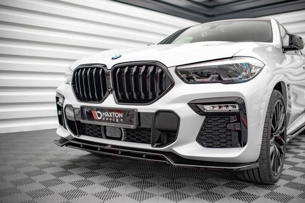 FOR BMW - X6 - M-PACK - G06 - FRONT SPLITTER - V2