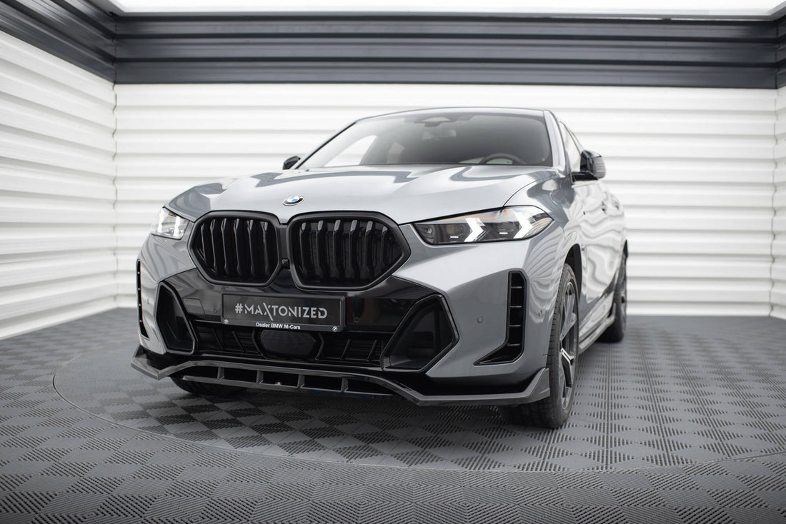 FOR BMW - X6 M-PACK - G06 FACELIFT - FRONT SPLITTER - V2