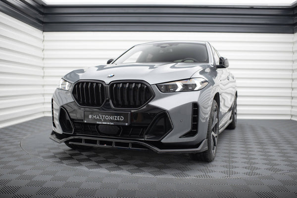 FOR BMW - X6 M-PACK - G06 FACELIFT - FRONT SPLITTER - V2