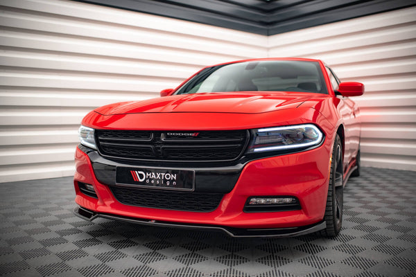 FOR DODGE - CHARGER RT - MK7 - FACELIFT - FRONT SPLITTER - V2