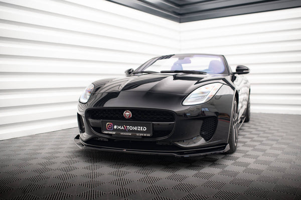 FOR JAGUAR - F-TYPE - MK1 - FRONT SPLITTER - V2 - FACELIFT