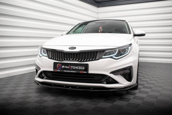 FOR KIA OPTIMA - MK4 - FACELIFT - FRONT SPLITTER - V2
