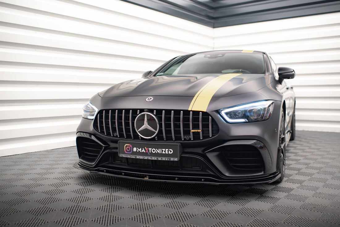 Front Splitter V.2 suitable for Mercedes-AMG GT 63S 4 Door Coupe Aero X290