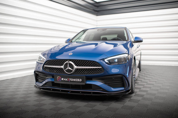 FOR MERCEDES-BENZ - C AMG-LINE - W206 - FRONT SPLITTER - V2