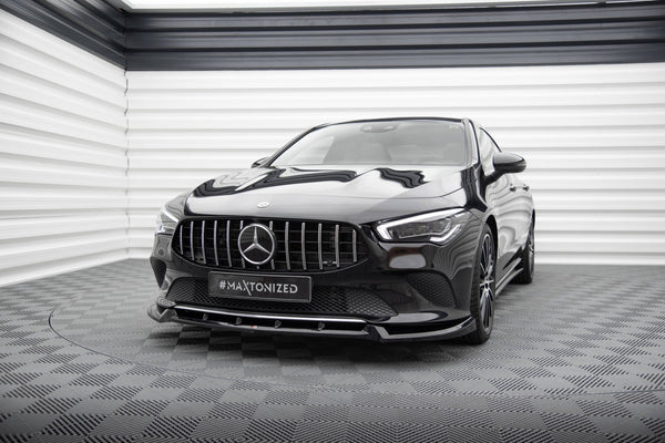 FOR MERCEDES - BENZ - CLA COUPE C118 - FRONT SPLITTER - V2