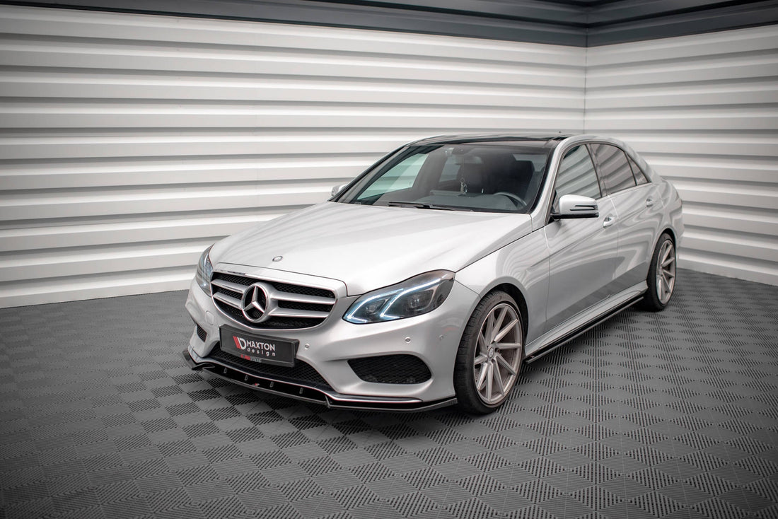 Front Splitter V.2 suitable for Mercedes-Benz E AMG-Line Sedan W212 Facelift