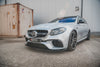 FOR MERCEDES - E - CLASS - E63 AMG - W213 / S213 - FRONT SPLITTER - V2