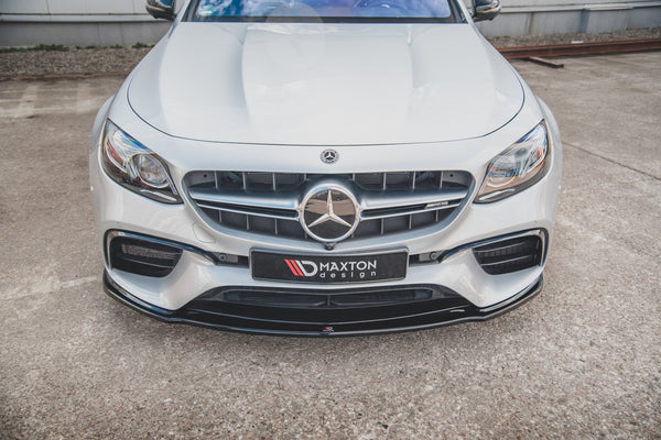 FOR MERCEDES - E - CLASS - E63 AMG - W213 / S213 - FRONT SPLITTER - V2