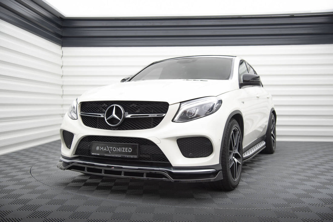 Front Splitter V.2 suitable for Mercedes-Benz GLE Coupe 43 AMG / AMG-Line C292