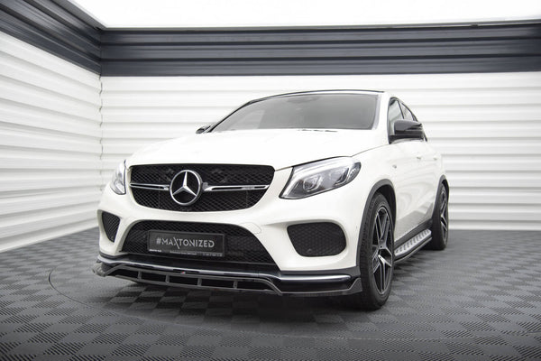FOR MERCEDES - BENZ GLE - COUPE 43 AMG / AMG-LINE C292 - FRONT SPLITTER - V2