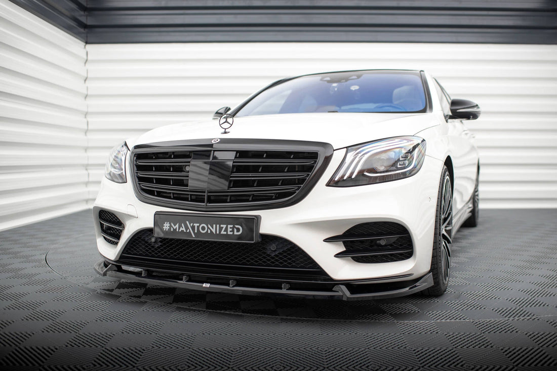 Front Splitter V.2 suitable for Mercedes-Benz S AMG-Line W222 Facelift