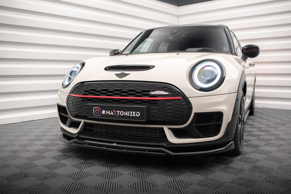 FOR MINI - COOPER - CLUBMAN - JOHN COOPER WORKS - F54 - FRONT SPLITTER - V2 - FACELIFT