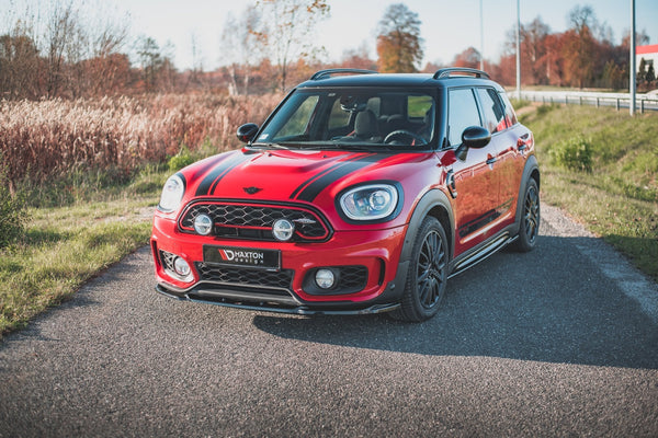 FOR MINI - COUNTRYMAN - F60 - JCW - FRONT SPLITTER V2