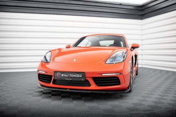 FOR PORSCHE - 718 CAYMAN - 982C -FRONT SPLITTER - V2