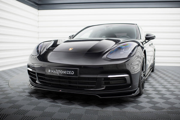 FOR PORSCHE - PANAMERA E-HYBRID / PANAMERA 4S - 971 - FRONT SPLITTER - V2