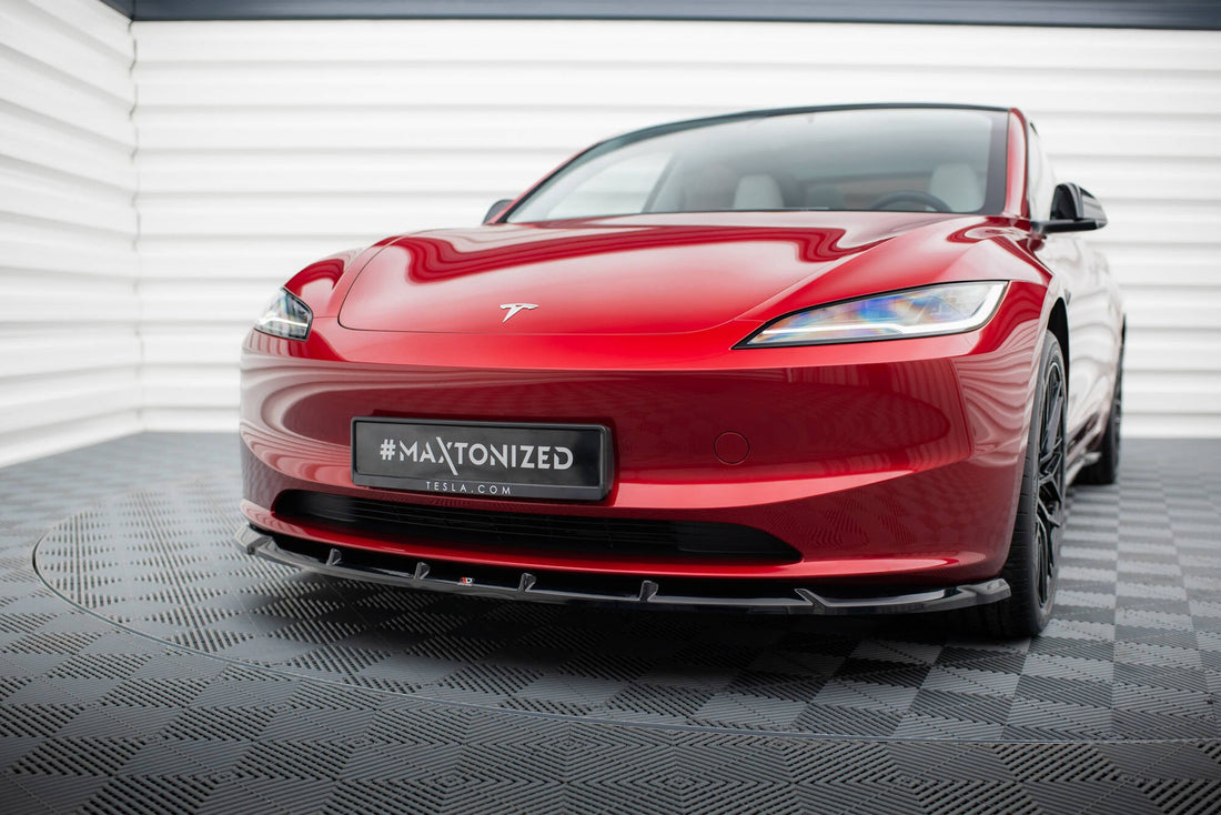 FOR TESLA - MODEL 3 - FACELIFT - FRONT SPLITTER - V2