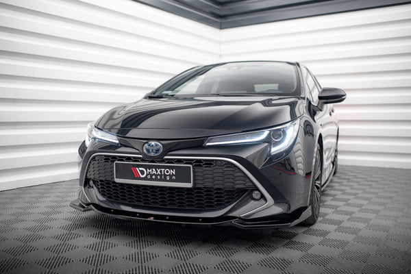 FOR TOYOTA - COROLLA XII HATCHBACK / SPORTS - FRONT SPLITTER - V2