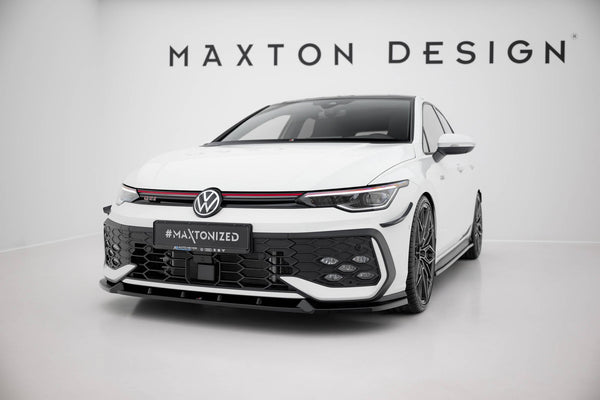 FOR VOLKSWAGEN - MK8.5 GOLF GTI / GTE / R-LINE - FACELIFT - FRONT SPLITTER - V2