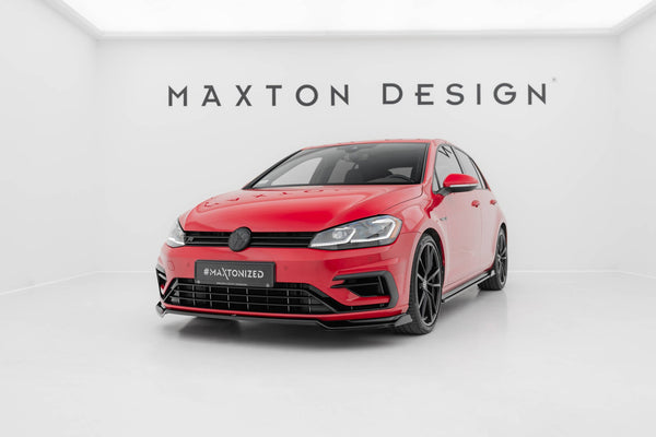 FOR VOLKSWAGEN - MK7.5 GOLF R - FACELIFT - FRONT SPLITTER - V2