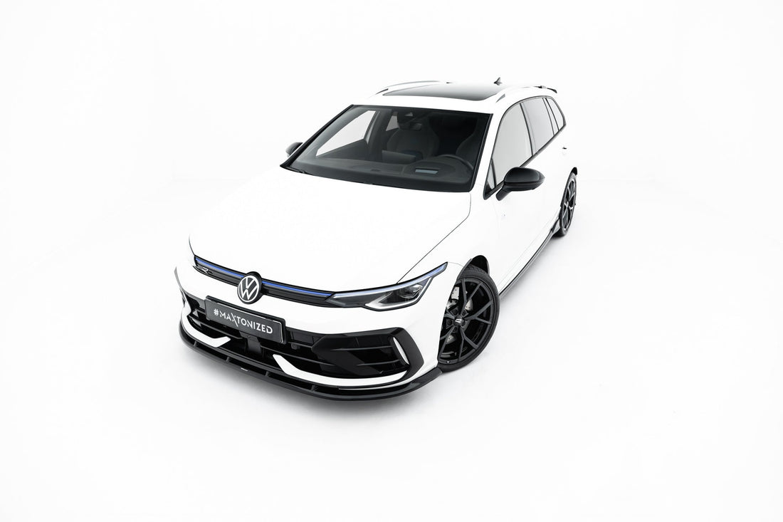 FOR VOLKSWAGEN - MK8 FACELIFT GOLF R - FRONT SPLITTER - V2