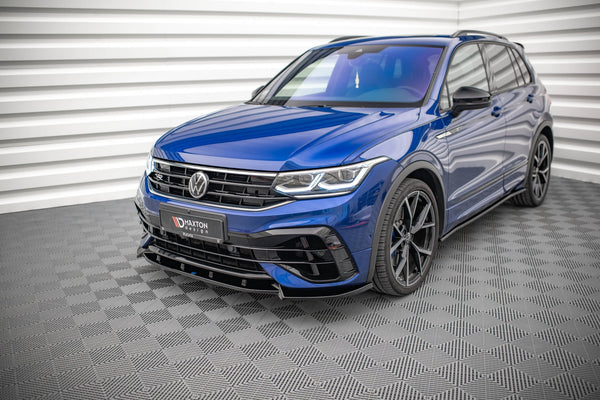 FOR VOLKSWAGEN - TIGUAN - MK2 - R-LINE - FACELIFT - FRONT SPLITTER - V2