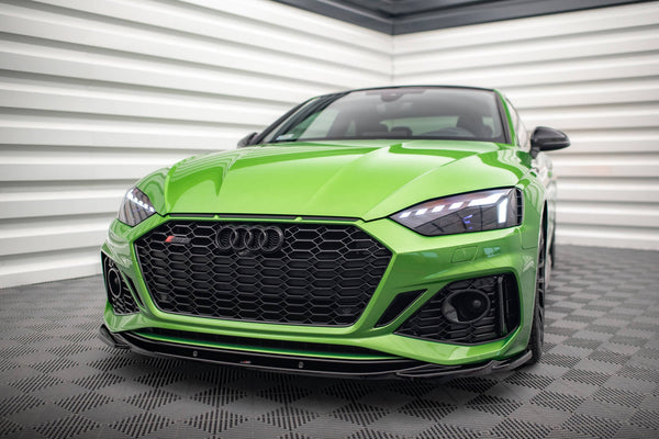 FOR AUDI - B9 - RS5 - COUPE / SPORTBACK - FACELIFT - FRONT SPLITTER - V3