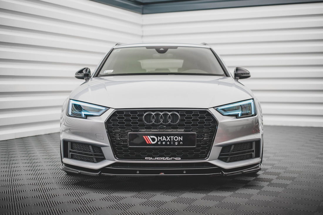 FOR AUDI - A4 / S4 B9 - S-LINE - FRONT SPLITTER - V3