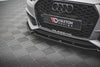 FOR AUDI - A4 / S4 B9 - S-LINE - FRONT SPLITTER - V3