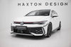 FOR VOLKSWAGEN - MK8.5 GOLF GTI / GTE / R-LINE - FACELIFT - FRONT SPLITTER - V3 + FLAPS