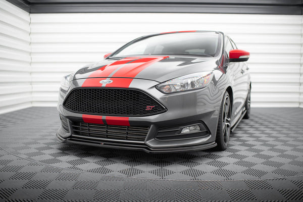 FOR FORD FOCUS - MK3 ST - FACELIFT - FRONT SPLITTER - V3