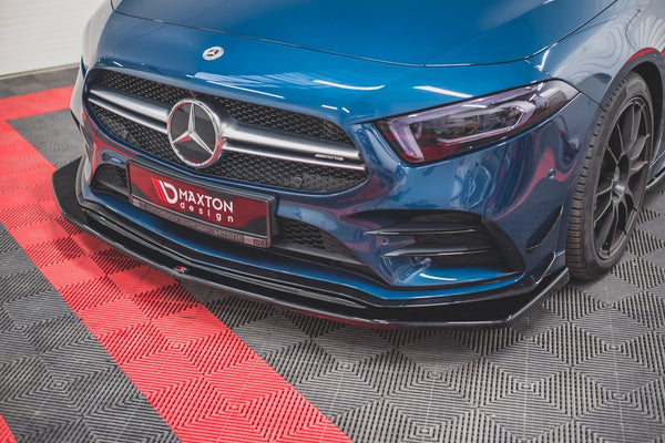 FOR MERCEDES - A CLASS - 35 AMG - W177 - FRONT SPLITTER - V3