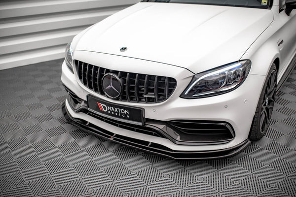 FOR MERCEDES-AMG - C63S - COUPE - C205 - FACELIFT - FRONT SPLITTER - V3