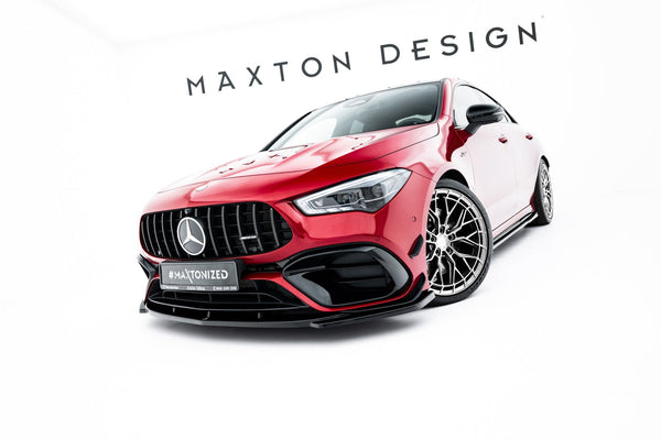 FOR MERCEDES - CLA - 45 AMG - AERO - C118 - FRONT SPLITTER - V3