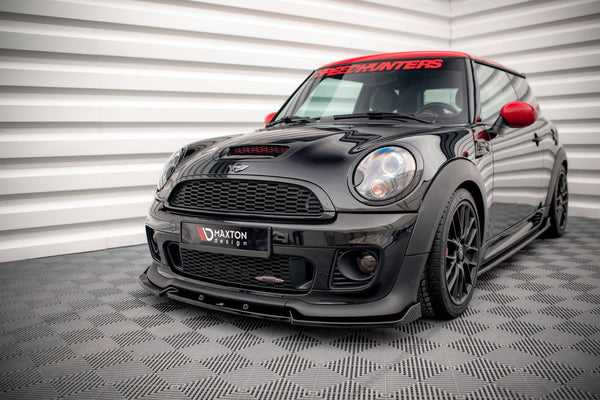 FOR MINI - COOPER - JOHN COOPER WORKS - R56 - FRONT SPLITTER - V3