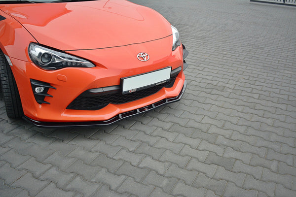 FOR FRONT SPLITTER V.3 TOYOTA GT86 FACELIFT