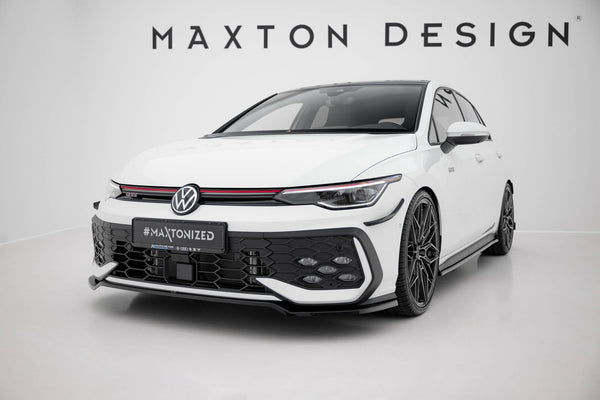 FOR VOLKSWAGEN - MK8.5 GOLF GTI / GTE / R-LINE - FACELIFT - FRONT SPLITTER - V3