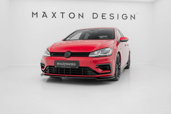 FOR VOLKSWAGEN - MK7.5 GOLF R - FACELIFT - FRONT SPLITTER - V3