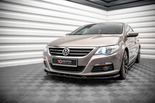 FOR VOLKSWAGEN - PASSAT CC - FRONT SPLITTER - STANDARD BUMPER - V3