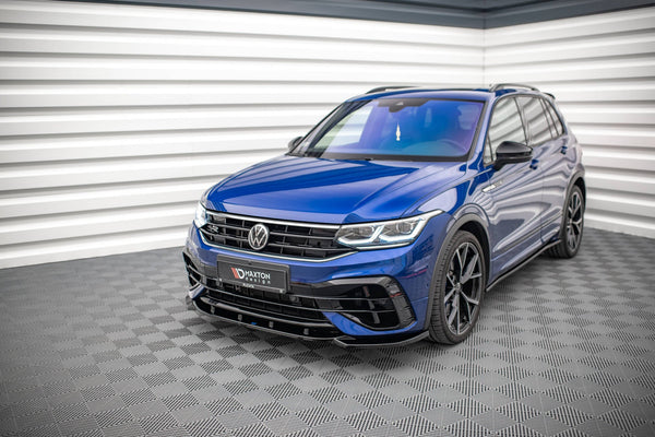 FOR VOLKSWAGEN - TIGUAN - MK2 - R-LINE - FACELIFT - FRONT SPLITTER - V3