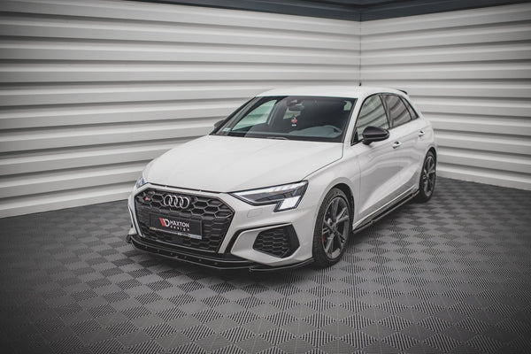FOR AUDI - S3 / A3  - S-LINE - 8Y - FRONT SPLITTER - V4