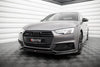 FOR AUDI - A4 / S4 B9 - S-LINE - FRONT SPLITTER - V4