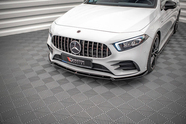 FOR MERCEDES - A35 AMG - SEDAN - W177 - FRONT SPLITTER - V4