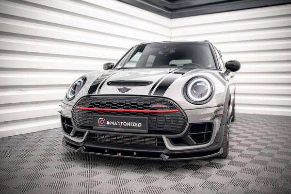 FOR MINI - COOPER - CLUBMAN - JOHN COOPER WORKS - F54 - FRONT SPLITTER - V3
