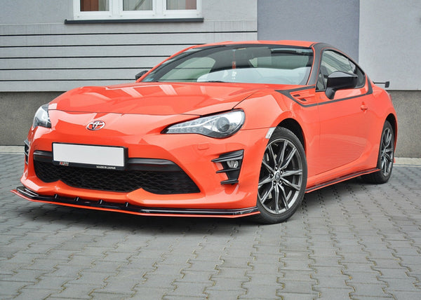 FOR FRONT SPLITTER V.4 TOYOTA GT86 FACELIFT